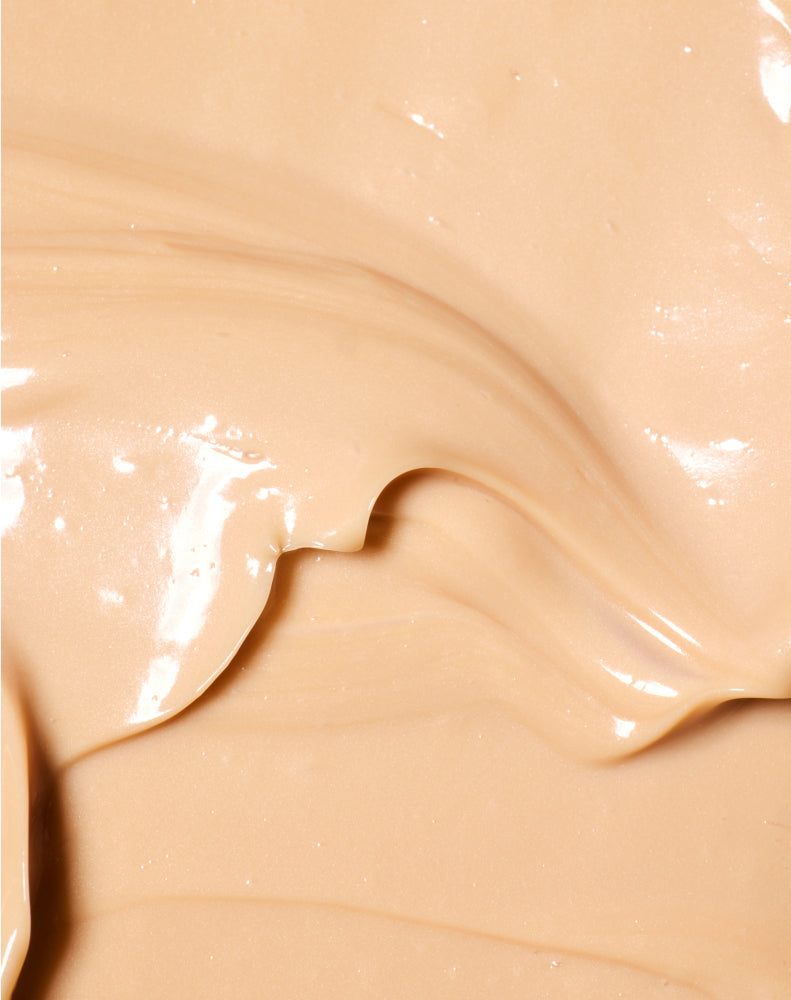Close-up of peta jane gradual tanning lotion swatch