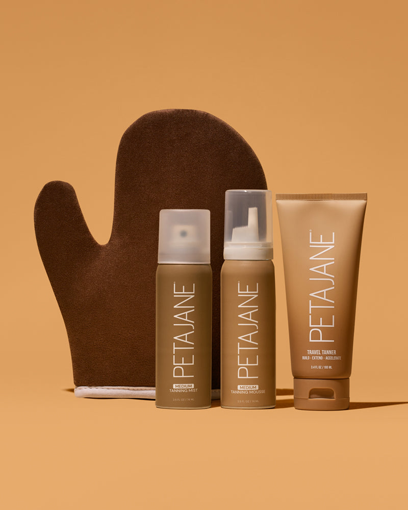 The Jetsetter Bundle At Home Self Tanning Kit Peta Jane Beauty(01)