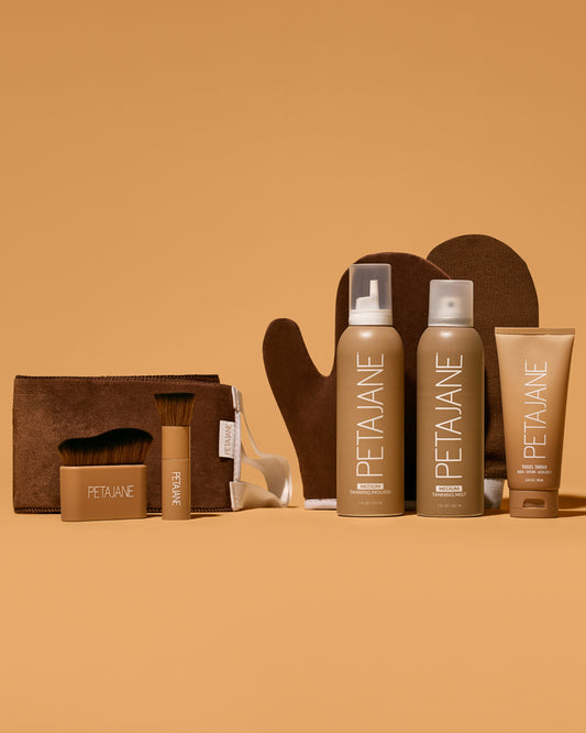 the perfectionist self tanning bundle with accessories